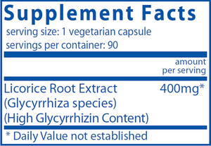 Licorice Extract 400 mg