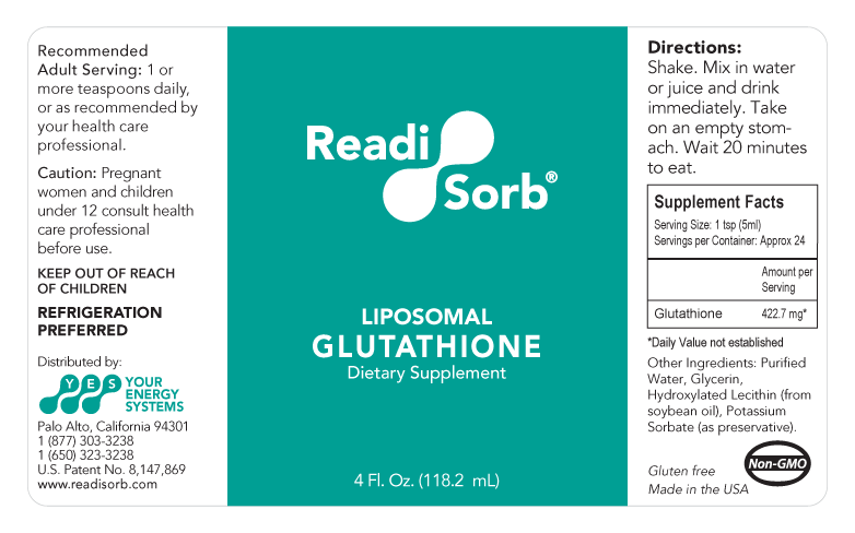 ReadiSorb Liposomal Glutathione